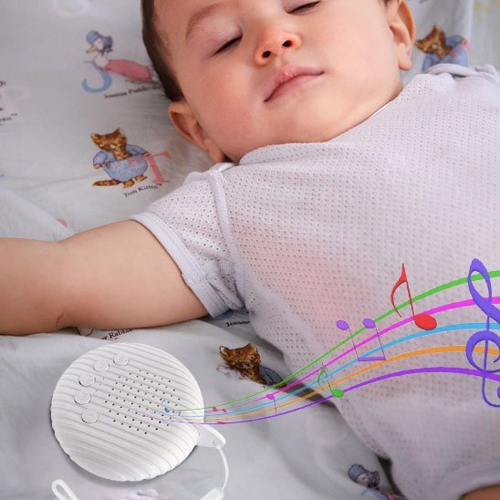 bebe dort paisiblement avec veilleuse bruit blanc diffusant melodies apaisantes pour sommeil