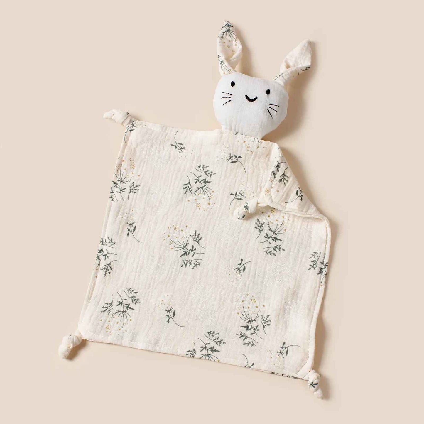 doudou chat avec motifs fleuris trs original