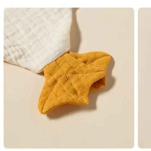 doudou oie coton avec motif