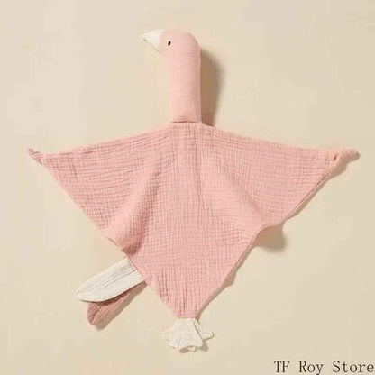 doudou oie rose claire pour les bébés