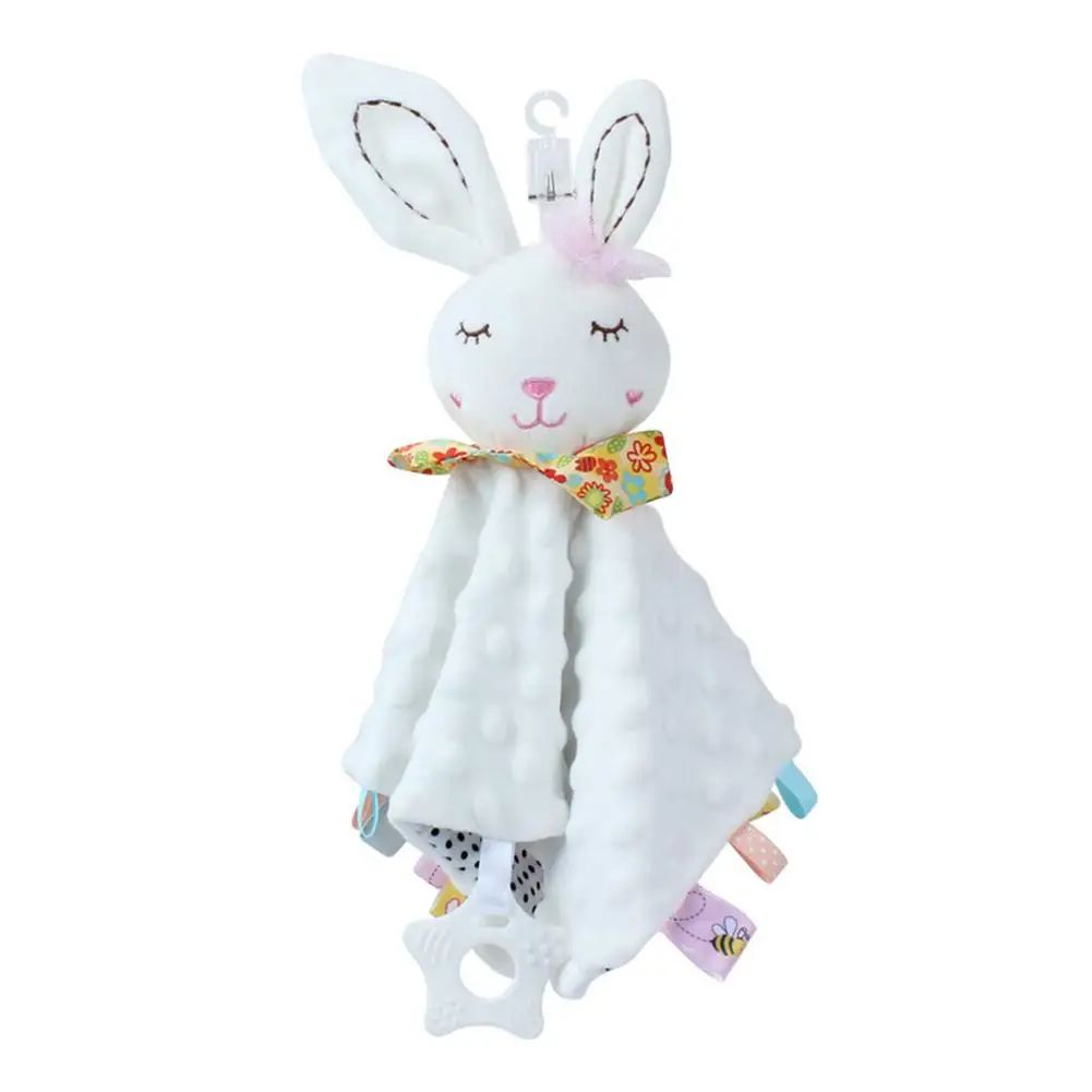 lapin doudou blanc ideal des la naissance